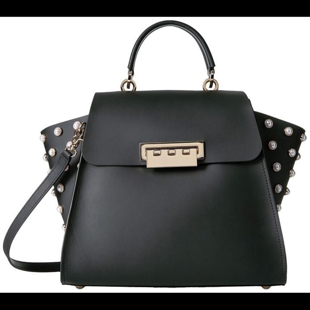Zac Posen Eartha Iconic Pearl Lady Top Handle Bag